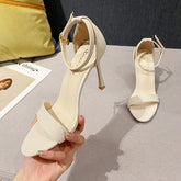 Women's Summer Ankle-strap Stilettos Sexy Niche Fairy Heels